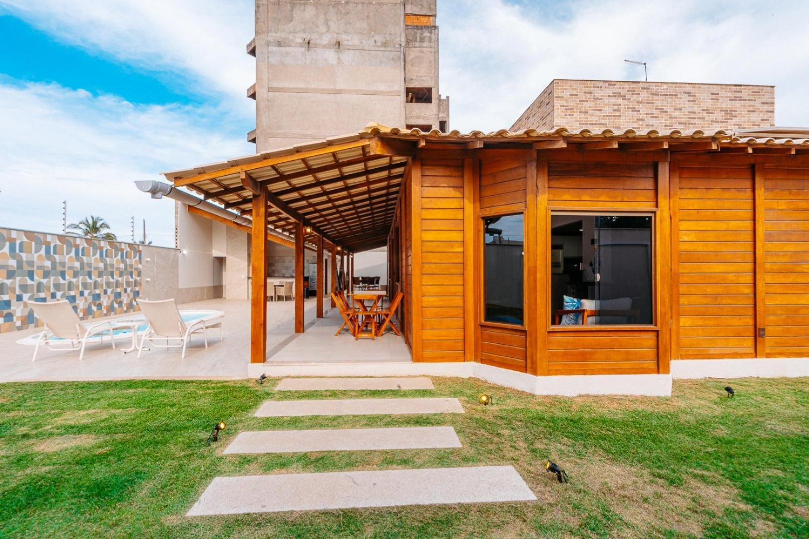 Casadecastelhanos, Quadra Do Mar De Castelhanos, 4 Suites Com Ar, Churrasqueira, Piscina, Hidromassagem, Cozinha Integrada Gourmet Ideal Para Familia E Amigos Anchieta  Eksteriør bilde